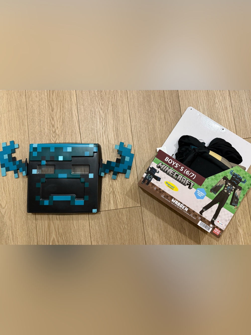 Minecraft warden costume Youth small 6-7